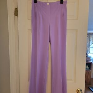 Soho Apparel Lavender Wide-Leg Women's Pants